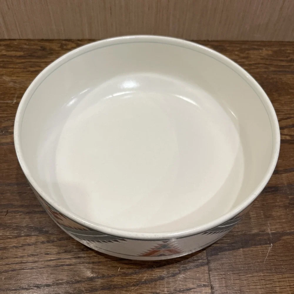 Vintage Mikasa Intaglio Santa Fe CAC24 Vegetable Bowl Serving Dish Southwestern